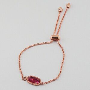 Kendra Scott Oval Fuchsia Glass Shell